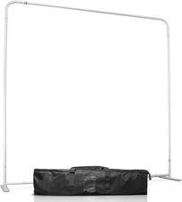 Anley Backdrop Stand - Premium Reinforced Aluminum Alloy Frame for Stability