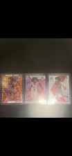 2019-20 Panini Mosaic Coby White Trio Base, Orange Prizm, Pink PrizmDebut NBA RC