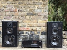 Technics SU-X977 Amplifier + SB-CS7 3-Way Speakers Hi-Fi Bundle - Faults