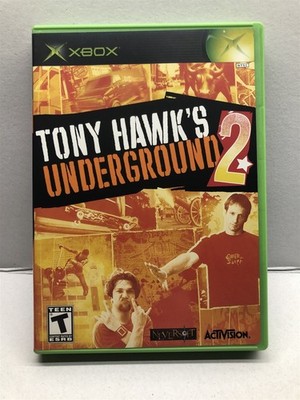 Tony Hawk's Underground 2 (Microsoft Xbox, 2004) Complete w/ Manual - Tested