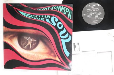 レコード LP Matt Johnson Burning Blue Soul CAD113 4AD /00260