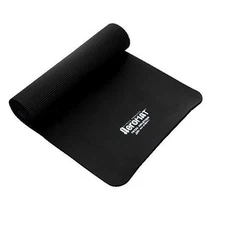 AGM Group 71522 23 in. Elite Dual Smooth Surface Ribbed Mat - Black