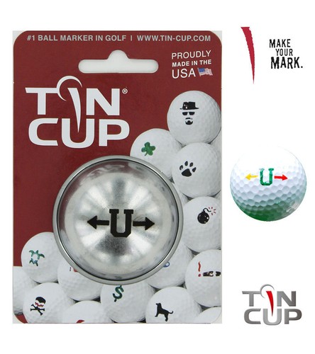 Tin Cup Golfball Abrieb System. Alpha Spieler Serie Buchstaben Ein Zu Z - Bild 4 von 6