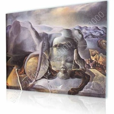 The Endless Enigma Face by Salvador Dali | Canvas (Rolled) | Wall art painting