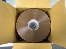 3M Scotch Tape 311 Brown Acrylic Machine Length Sealing Tape, 4 Rolls in Box