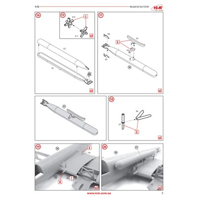 ICM72030 1:72 ICM Tu-2T WW2 Soviet Torpodo Plane