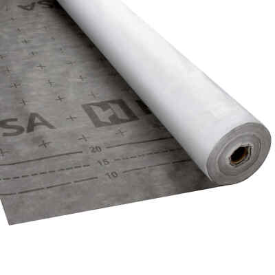 HAUSA Unterspannbahn Classic HU100SK Unterdeckbahn 2 Selbstklebestreifen 100g/m²
