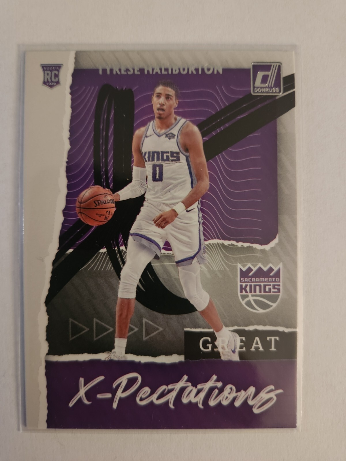 2020-21 Panini Donruss - Great X-Pectations Tyrese Haliburton #12 (RC)