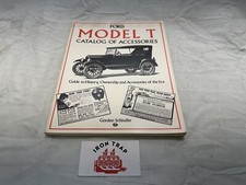 Ford Model-t Catalog Of Accessories By Gordon Schindler Excellent Condition