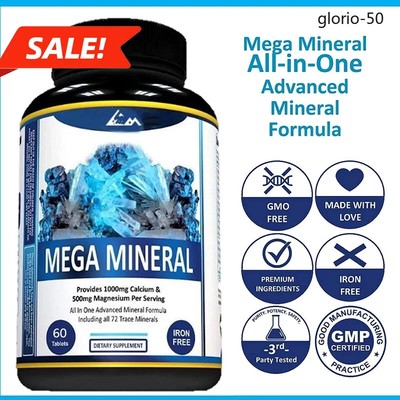 Super mineral supplement - 72 trace minerals