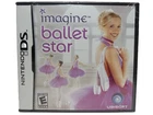 Imagine Ballet Star Nintendo DS 2008 3DS 2DS Ballet Dancing New Factory Sealed