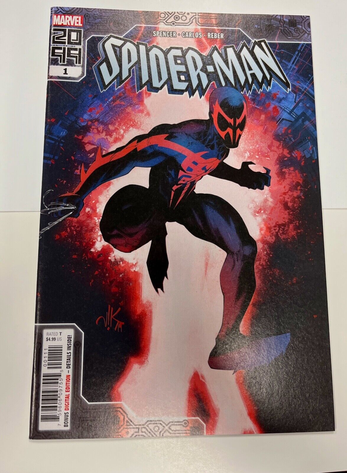 2019 Marvel Comics Spider-Man 2099 1 Viktor Bogdanovic Cover A Variant. New