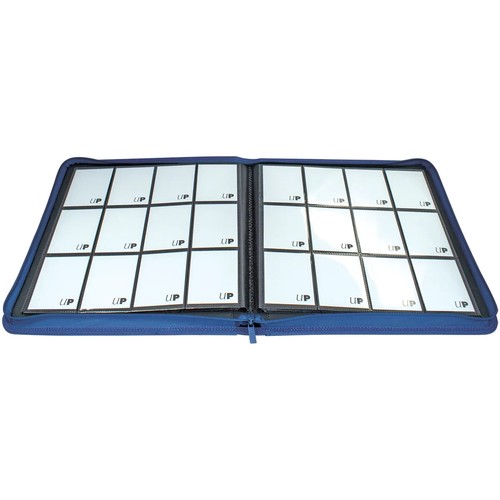 ULTRA PRO BINDER 12 POCKET VIVID ZIPPERED BLUE New - Bild 2 von 4