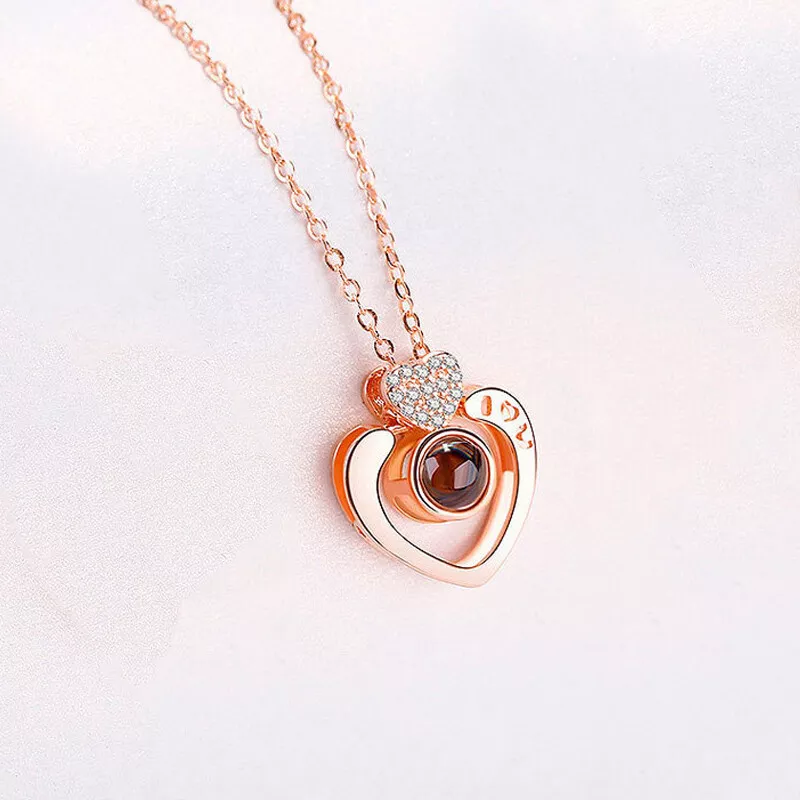 Necklace with different languages outlet