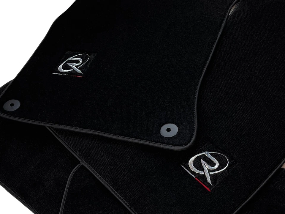 Alfombrillas para Audi A3 2013-2020 8V Convertible Cabriolet Alfombra Negro ROVBUT Foto 4 de 4