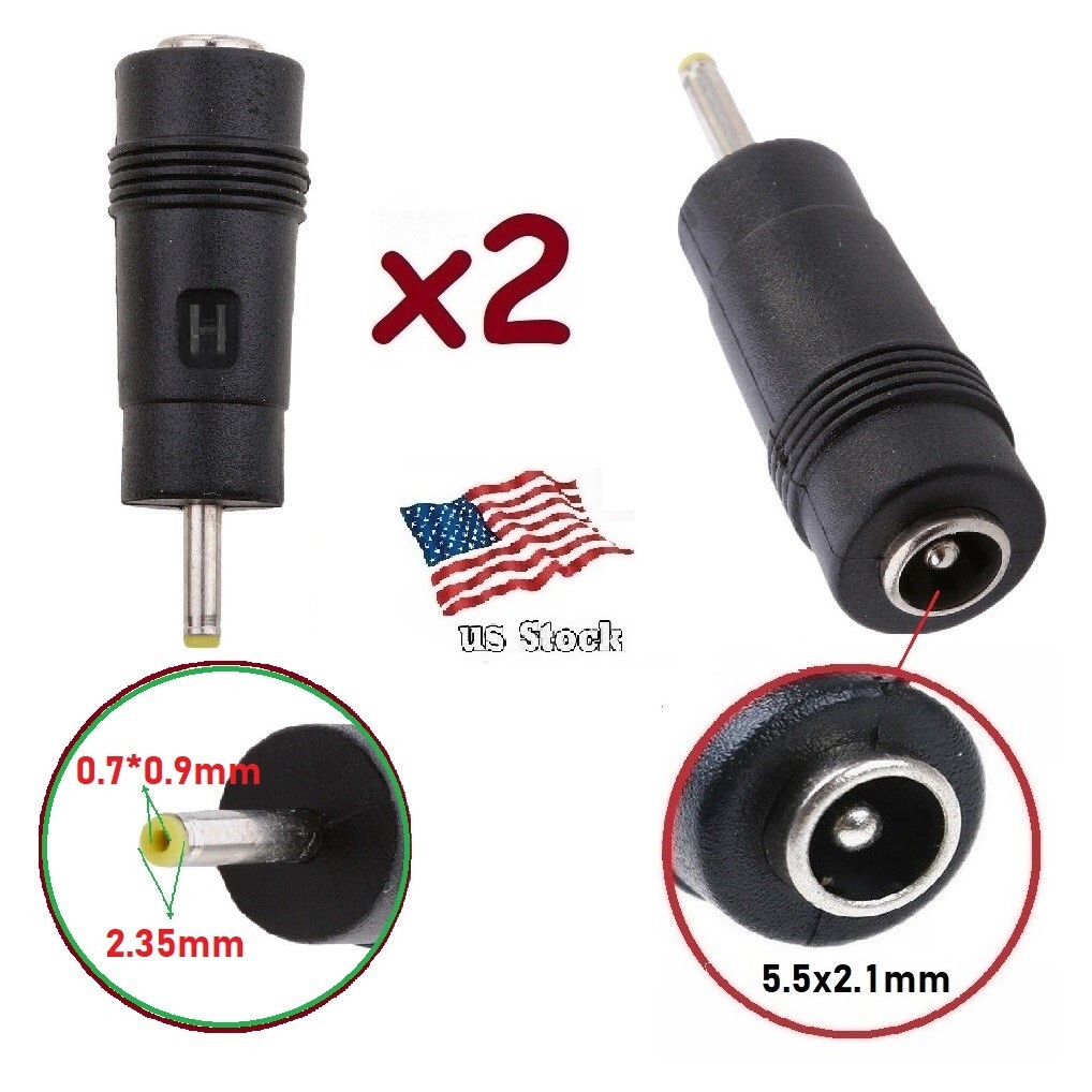 Adaptateur prise 5,5x 2,1mm Femelle / 4,8 x 1,7mm Male Adapter Adaptateur prise 5,5x 2,1mm Femelle / 4,8 x 1,7mm Male Adapter