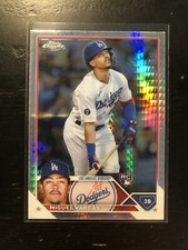 2023 Topps Chrome Miguel Vargas Prism Refractor Parallel Rookie Card #161 PWE. rookie card picture