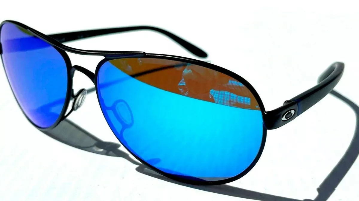 NEW Oakley FEEDBACK Polarized BLUE Replacement Lens LENS ONLY SPECTRA US 4079