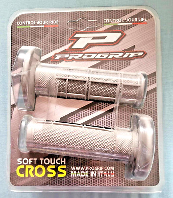 PROGRIP 794 grau Lenkergriffe Ø MM 22-25 lang MM 115 Fahrrad Moto Soft