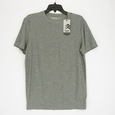Solaris Active Men's Short-Sleeve T-Shirt S Light Gray Heather Aris Tee NWT