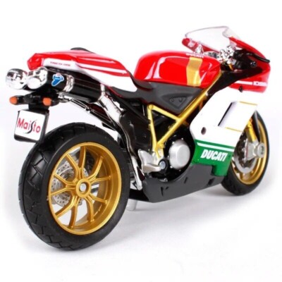 Maisto 1:18 DUCATI 1098S Motorcycle Model Diecast MOTOGP Racing