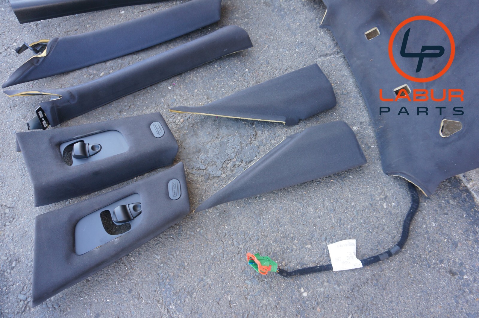 M157 14-17 Maserati Ghibli Interior Headliner w/ A B C Pillars Pillar Set BX320