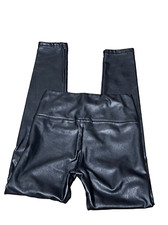 Bagatelle NYC Black Vegan Leather Leggings Size XSmall