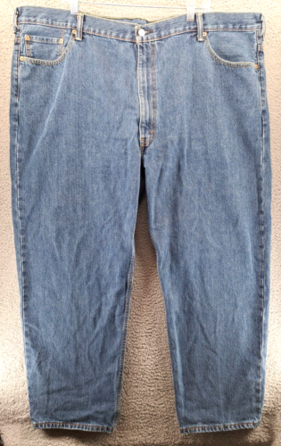 Levis 550 Jeans Mens 48x30* Act 46x29 Blue Straight Leg Medium Wash High-Rise  - Picture 1 of 14