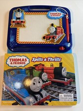 Thomas  Friends 22 Page Storybook  Magnetic Drawing Board For Kids/ Learning