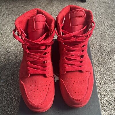 Size 8.5 - Air Jordan 1 Retro High Red Suede 886668050140| eBay Size 8.5 - Air Jordan 1 Retro High Red Suede 886668050140| eBay