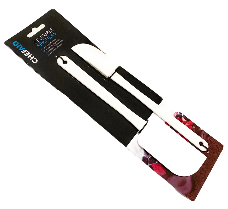 Chef Aid Spatula Icing Cooking Baking Bowl Scrapper Flexible Tool - 34 cm 2x - Image 3 of 3