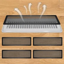 Floor Register Vent Cover 2"x10" Sticky Air Vent Screen Mesh Covers for Home ...