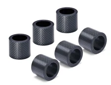 OYAIDE MULTI USE CARBON PIPE PARTS 6 PIECES SET (OUT20xIN14xT3xH17mm) STB-CM6