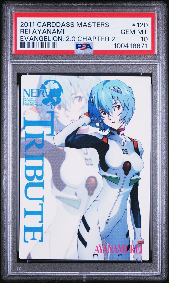 PSA 10 2011 Carddass Masters Evangelion: 2.0 120 Rei Ayanami PSA 10 2011 Carddass Masters Evangelion: 2.0 120 Rei Ayanami