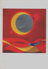 ROBERTO CRIPPA "Lettera C" fotolitografia firmata numerata timbrata BolaffiArte