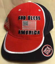 God Bless America USA Hat