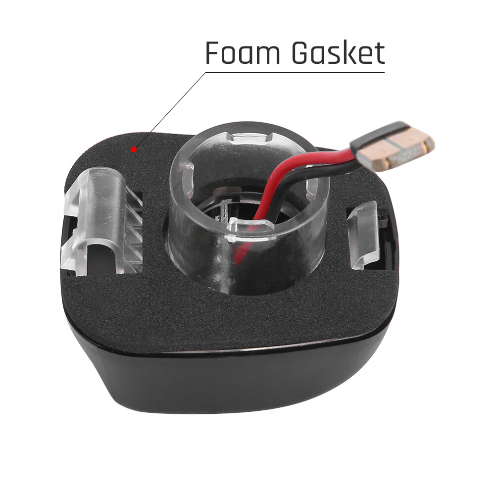 2x License LED Number Plate Lights For Nissan Navara D40 20052016 Rear