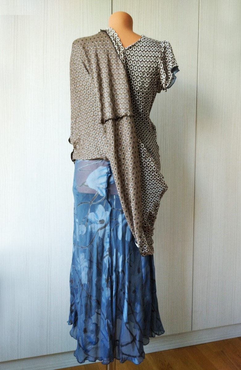 tone barker silk dress Silkekjoler