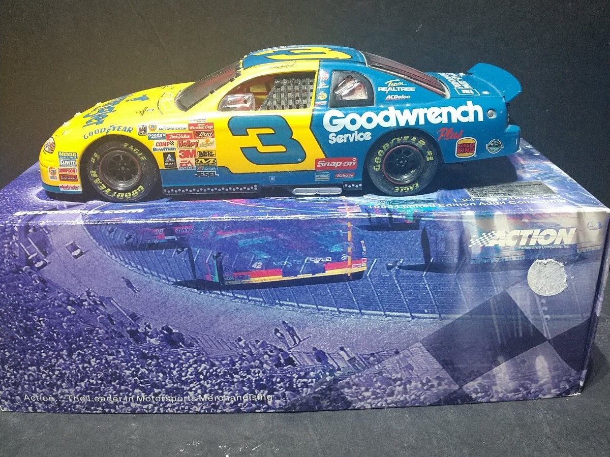 Dale Earnhardt LE #3 GM Goodwrench Service Plus Wrangler Jeans 1999 Monte Carlo 124 Diecast Car