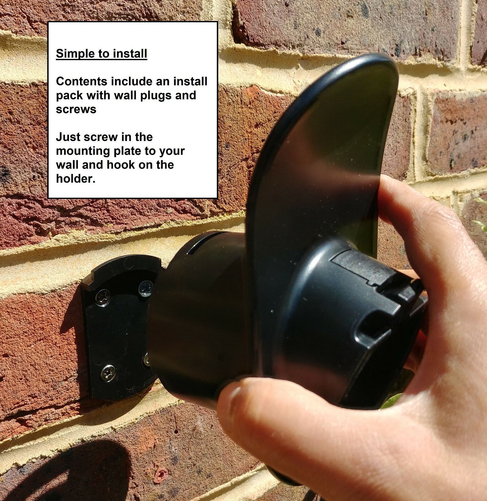 Lockable EV Cable Holder and Organizer for type 2 charging cable. Lock