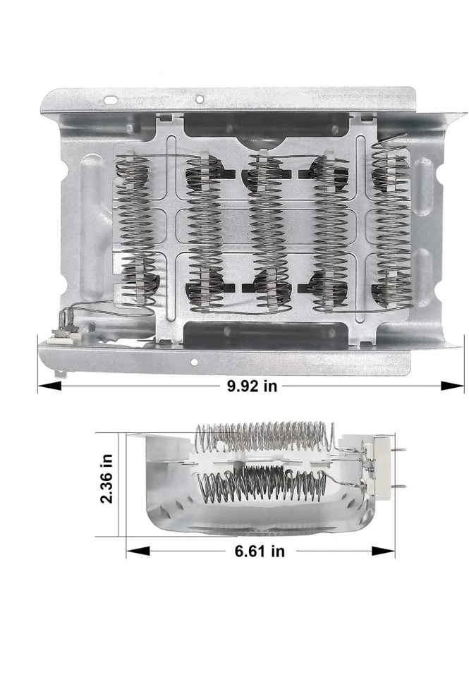 279838 Dryer Heating Element AP3094254 PS334313 3398064 Whirlpool Kenmore Roper - Image 4 of 4