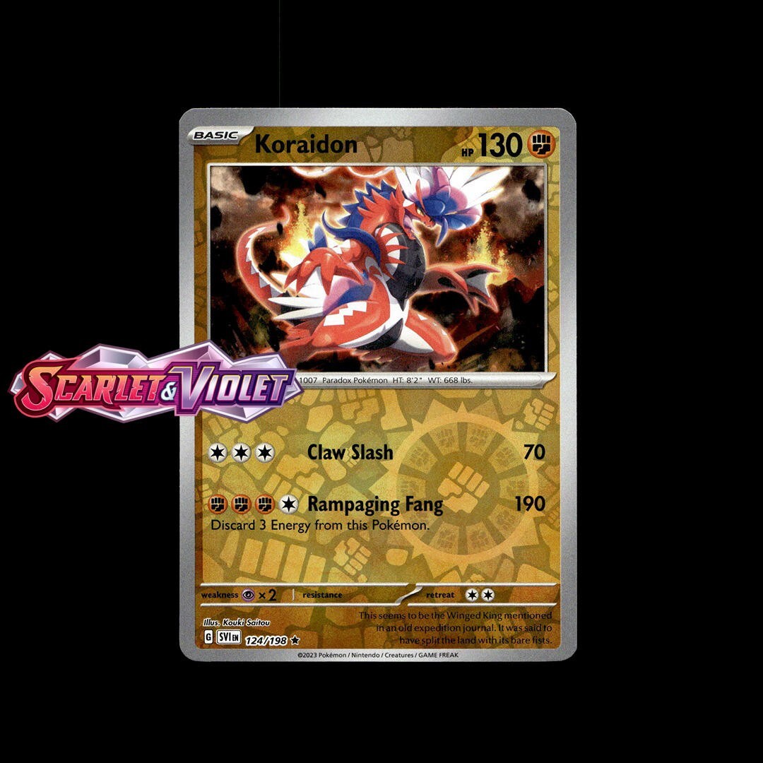 Pokemon Scarlet & Violet Base Set | Choose Your Card! | Reverse Holo/Holo