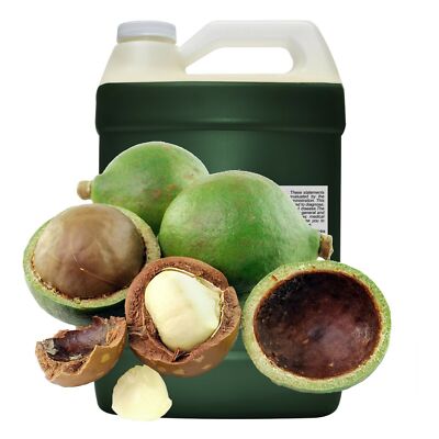 Pure Tamanu Nut Oil Unrefined Cold Pressed 1 Gal/128 Oz Bulk Tamanu Oil