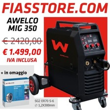 Saldatrice mig a filo continuo Awelco Mig 350