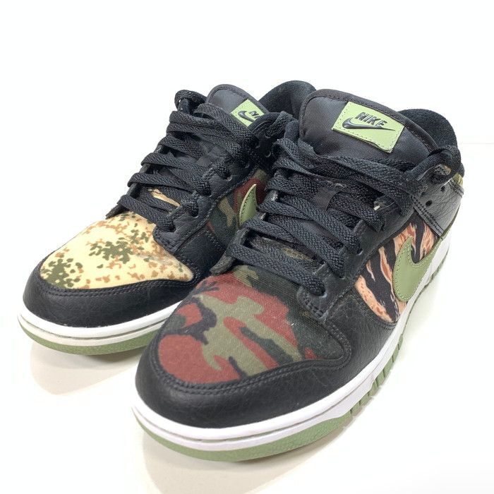 Dunk Low SE 'Black Multi-Camo' U.S Size 9.5 From Japan