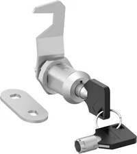 1 Pack Tool Box Lock, Toolbox Lock Replacement, 1-1/8" Cam Lock Keyed Alike, Cab