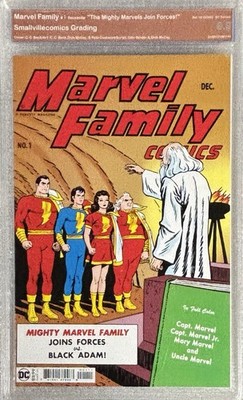 *Marvel Family 1 Facsimile SVG 9.9 White Pages (1945 Mega Key Reprint) 