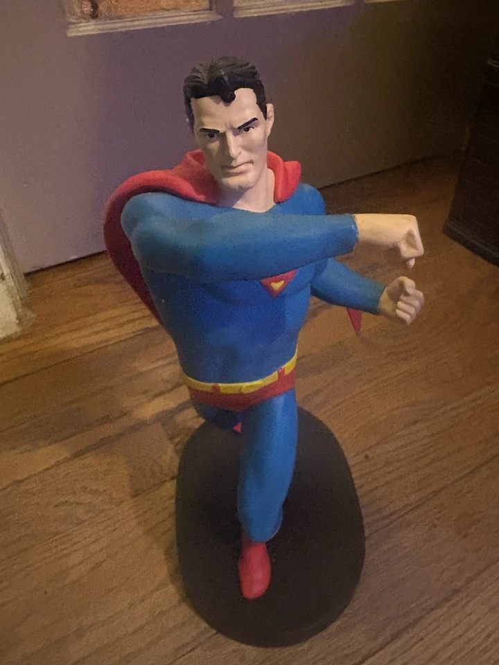 Estatuilla Estatua Superman 12" Edad de Plata 2000 Warner Bros WB Store Exclusiva Foto 2 de 4