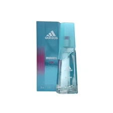Adidas Moves Eau De Toilette Spray 1 oz Women | Sporty Fresh Everyday Fragrance