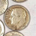 (1) Silver Roosevelt Dime Mixed Full Date Circulated - Lot#1D - 99¢ Auction